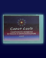 Caput Lucis International Fireworks Competition 2007 trophy